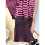 Cut‎ Loose burgundy/black striped tunic dress size S BIN S Red Photo 3