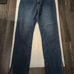 Missguided  TALL Wrath HW Split Ankle Straight Jean 8 NEW Bohemian Classic Preppy Photo 2