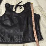 wilson's leather  Maxima Black Lace-Up Pants and Top Set Vintage 1990’s Photo 14