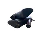 CAbi Bisset Leather Boots Black/Plum Size 10 NWOB Photo 10