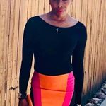 Love Culture  color block body con mini skirt size small Photo 5