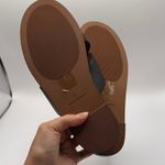 Madewell NWT The Louisa Crisscross Leather Slide Sandal in Black Size 5 Photo 3