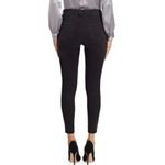 L'Agence Graphite Dark Gray Rhinestone Margot High Rise Skinny Jeans Photo 1