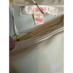 Luxxel  High-Low White & Tan‎ Romper - - Size Small Photo 2