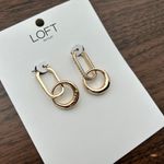 Loft Outlet Gold Plated Dangle Earrings Photo 0
