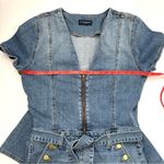 Ramy Brook  Helena Denim Jumpsuit One Piece Size 29 Photo 10