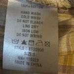 easel Plaid Crochet Cottagecore  Small NWT Lace Crochet Top 100% Cotton Fairy Photo 7