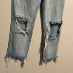 Free People NWT  We The Free Maggie Denim Distressed Straight Leg Jeans- Size 24 Photo 4