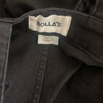 Rolla's Rolla’s Eascoast Flare Denim Overalls Black Photo 8