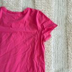 CRZ Yoga  Pima Cotton Short Sleeve Casual T-shirt Top, Pink, XL, nwot Photo 5