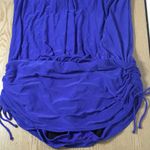 Venus New Women’s  1pc Swimsuit Inside Bra Blue Size 24 Photo 2
