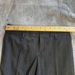 Banana Republic  Women's Sz 0 Martin Fit Black Pin Stripe  Career Dress Pants Photo 5