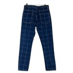 ASOS Jeans Womens 30 Windowpane Medium Wash Skinny Retro 90s Preppy Hipster Y2K Photo 3