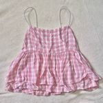 Urban Outfitters  Pink Gingham Camisole top size Medium Photo 1