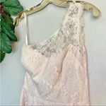 Weddington Way Zoe One Shoulder Lace Bridesmaid Cocktail Dress Photo 5