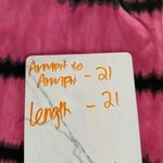 Alice + Olivia Women’s Medium Pink Tie Dye Mary Jane Crochet Hoodie Photo 5