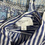 Tuckernuck POMANDER PLACE  Adair button down oversized boyfriend shirt stripe Photo 1