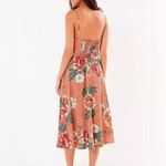 Farm Rio NEW Rare Brazil Floral & Polka Dotted Rose Multicolor Midi Dress Photo 1