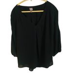 Soho  JEANS NEW YORK & COMPANY black ladies‎ XL top Photo 1