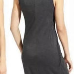 Athleta Duet Wrap Surplice Heather Gray Jersey Dress Women's Size Small Photo 0