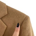 Vintage 100% Camelhair Tan Dress Coat Blazer Size 6 Lined‎ Photo 5