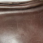 Coach Vintage Stewardess Brown Leather Shoulder Bag 9525 Satchel Photo 2