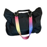 Aimee Kestenberg Aimee Kestenburg Lighten Up Convertible Tote Purse Shoulder Bag Lg Nylon Leather Photo 7