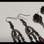 Avon / LC Signed Lot Of 2 Bead Dangle Drop Beaded Pierced Earrings Photo 7