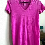 PINK - Victoria's Secret  Fuchsia V-Neck Tee Photo 0