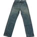 NWT SR vs. Sandrine Rose LA Women’s 90’s Wide Leg Distressed Cargo Jeans Blue Size 26 Photo 2