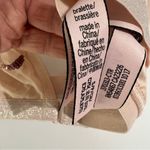 Victoria's Secret  Pink Mesh Bralette Sequin Star & Script Detail Front Clasp S Photo 7