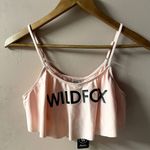 Wildfox Swim Light Baby Pink Fluttery Bathing Suit Top Size L NWT Photo 10