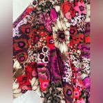 Vera Bradley  Rosewood Floral Wrap Fleece Hooded Bath Lounge Robe; size S/M Photo 1