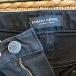 Banana Republic Mid-Rise Black Factory Distressed Skinny Jeans, 27L Photo 7