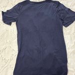 Fabletics Navy Short Sleeve Shirt Photo 1