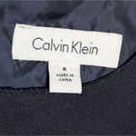 Calvin Klein Dress Womens 8 Black Zippers Fitted Classic Sexy Knee Length LBD Photo 1