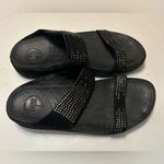 FitFlop  Black rhinestone Sandals size 10 Photo 1