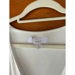 Lulus  Elegant Celebration White Satin Long Sleeve Slip Maxi Dress Bridal Size M Photo 5