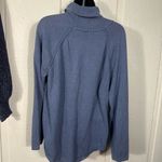 Jeanne pierre  Blue Knit Turtleneck Sweater Size XL EUC Photo 4