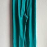 Jones New York Vintage high waisted teal blue green pleated jones NY trouser Photo 1