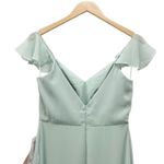 Birdy Grey NWT Kae Dress Sage Green Size Small Maxi Full Length Bridesmaid NEW Photo 8