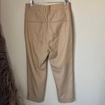 COS  tan pleated cuffed tapered trousers Photo 5