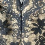 Jessica Howard Black Dress Tiered Lace Sz 16  Event Party Wedding Cruise Cocktail Photo 2