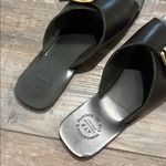 ATP ATELIER Monza Black Leather Buckle Sandals in Black size 37 Photo 3