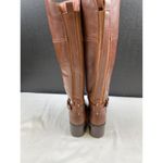 Marc Fisher Mark Fisher Women's Brown Leather Tall Boots/Shoes Heel 2" Size 5.5 SKU 4728 Photo 3