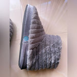 Dearfoams Bootie Slippers Faux Fur adult Unisex,  pair of gray faux fur bootie slipper Photo 15