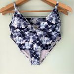 Old Navy NWT  Blue Tie Dye High Waist Tankini Set Small S Photo 0
