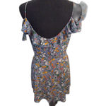 Teeze Me Floral Off Shoulder Mini Dress Blue size 9/10 Girly romantic Photo 1