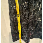 🔥Midnight Nikibiki Black mini Sequined Dress Size S Photo 6