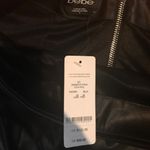 Bebe  faux leather flounce skirt Photo 4